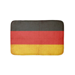 Tapete De Banheiro Bandeira do Grunge de Alemanha
