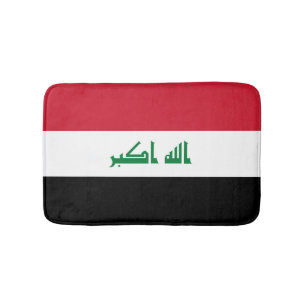 Tapete De Banheiro Bandeira do Iraque