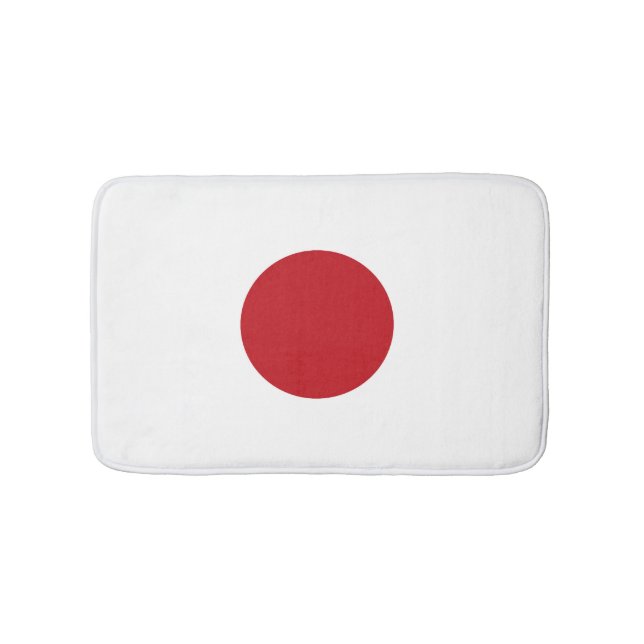 Tapete De Banheiro Bandeira do Japão (frente)