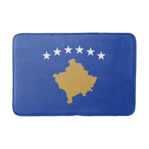 Tapete De Banheiro Bandeira do Kosovo