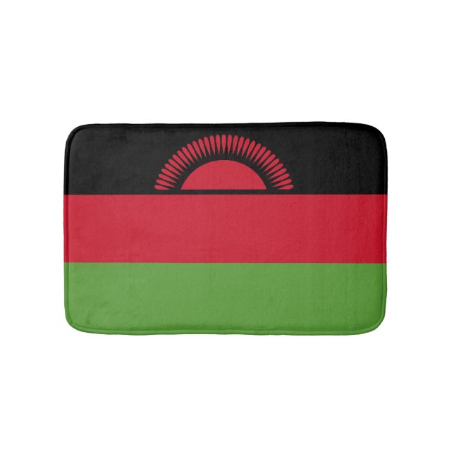 Tapete De Banheiro Bandeira do Malawi (frente)