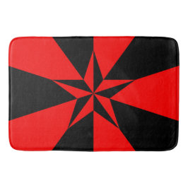 Tapete De Banheiro Bandeira do Socialismo Libertário