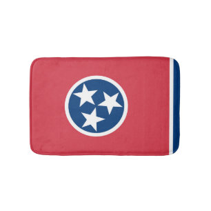 Tapete De Banheiro Bandeira do Tennessee, EUA