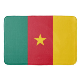 Tapete De Banheiro Bandeira dos Camarões