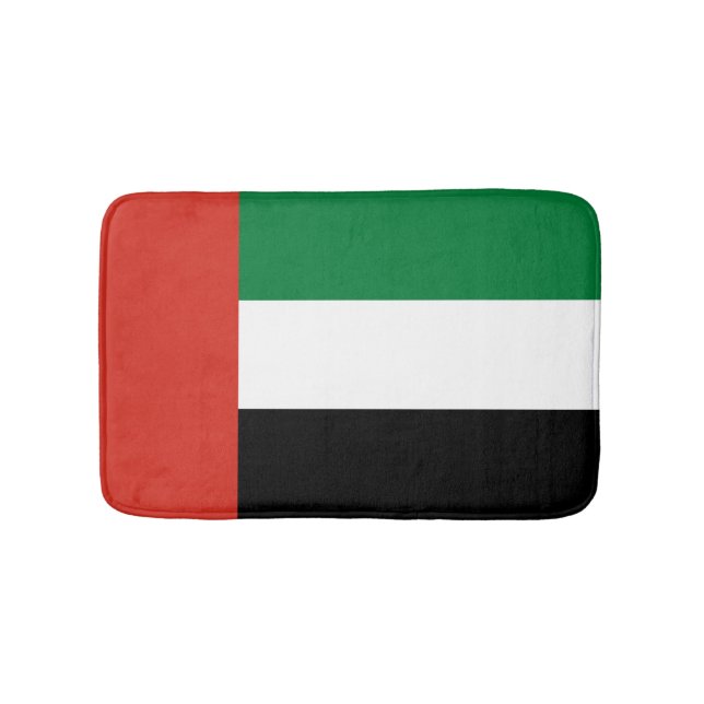 Tapete De Banheiro bandeira dos Emirados Árabes Unidos (frente)