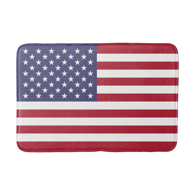 Tapete De Banheiro Bandeira dos Estados Unidos (Frente)