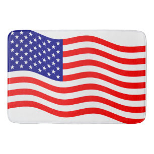 Tapete De Banheiro Bandeira dos Estados Unidos da América - as vossas