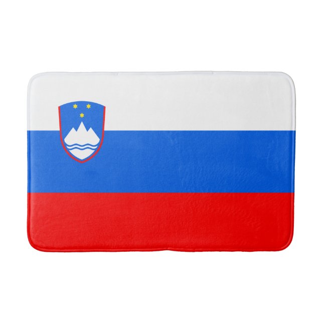Tapete De Banheiro Bandeira eslovena (Frente)