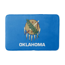Tapete De Banheiro Bandeira Estadual de Oklahoma