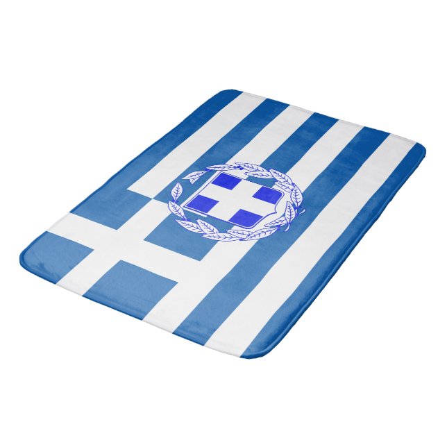 Tapete De Banheiro Bandeira grega (Angulado)