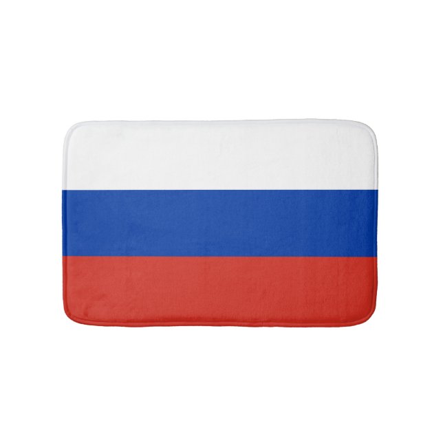 Tapete De Banheiro bandeira russa (frente)