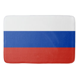 Tapete De Banheiro Bandeira Russa (Rússia) Bath Mat
