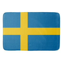 Tapete De Banheiro Bandeira Sueca (Suecia) Bath Mat