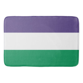 Tapete De Banheiro Bandeira Suffragette