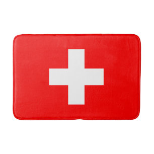 Tapete De Banheiro Bandeira Suíça (Suiça)