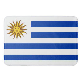 Tapete De Banheiro Bandeira Uruguaia (Uruguai)