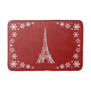 Tapete De Banheiro Banheira Branca de Neve Paris