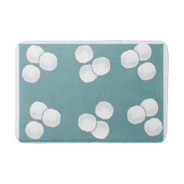 Tapete De Banheiro Banheira de algodão suave com Design Elegante