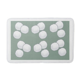 Tapete De Banheiro Banheira de algodão suave com Design Elegante