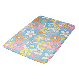 Tapete De Banheiro Banheira de Banheiras de Pastel - Design de Combin