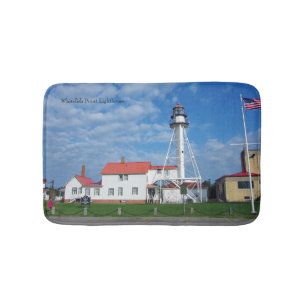 Tapete De Banheiro Banheira de Farol de Whitefish Point