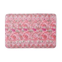 Banheira Floral Rosa Mat