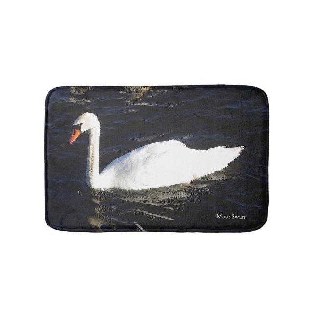 Tapete De Banheiro Banheira Swan Mute (frente)