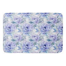 Banheiro Floral de Púrpura