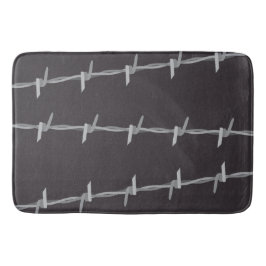 Tapete De Banheiro Barbed Wire Design