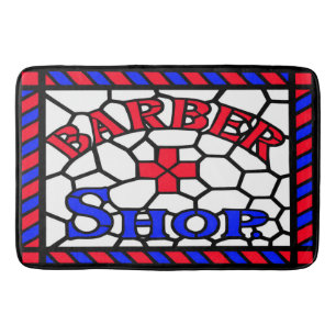 Tapete De Banheiro Barbershop StainGlass
