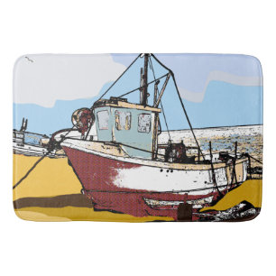 Tapete De Banheiro Barco de Pesca Quinta