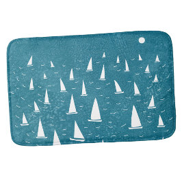 Tapete De Banheiro Barco de Vela Náutico