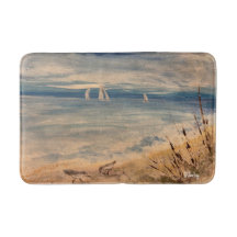 Barcos à vela Bath Mat