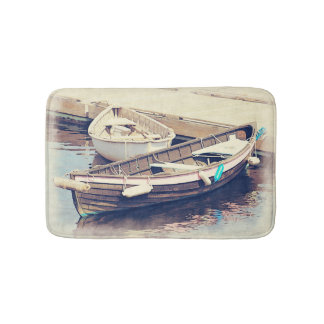 Tapete De Banheiro Barcos Antigos de Maine Náutico