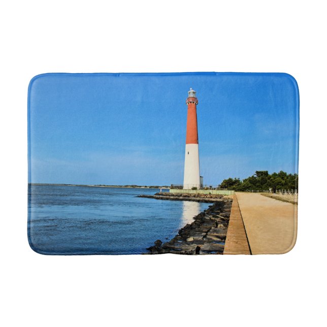 Tapete De Banheiro Barnegat Lighthouse, New Jersey Bath Mat (Frente)
