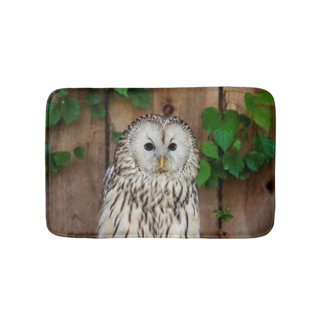 Tapete De Banheiro Barred Owl (frente)