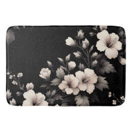 Tapete De Banheiro Bashful Hibiscus