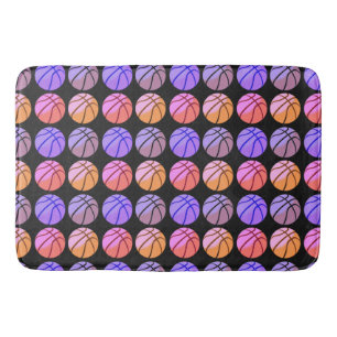 Tapete De Banheiro Basquete Pop Art