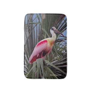Tapete De Banheiro Batata de roseate Spoonbill