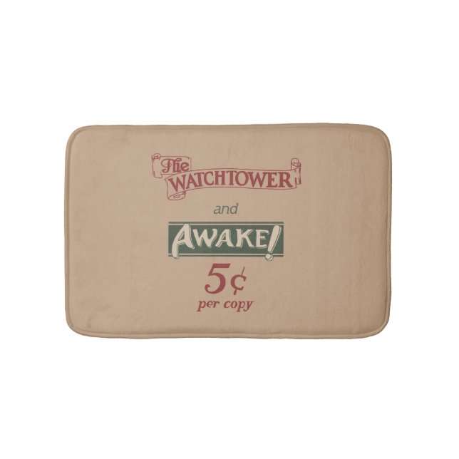 Tapete De Banheiro Bath Mat (frente)