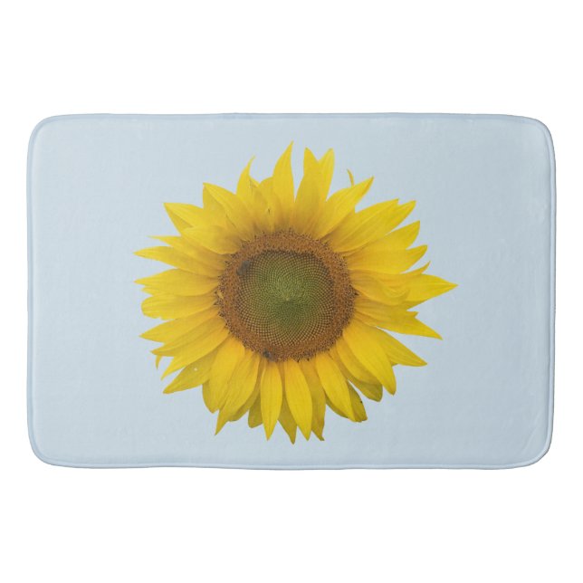 Tapete De Banheiro Bath Mat Amarelo (Frente)