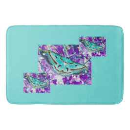 Tapete De Banheiro Bath Mat Azul