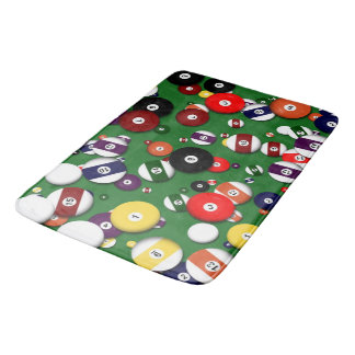 Tapete De Banheiro Bath Mat - Billiards