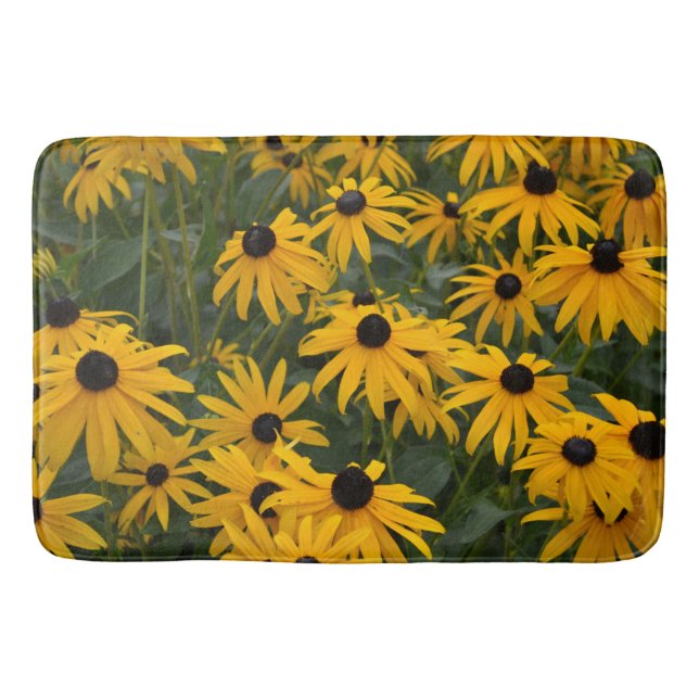 Tapete De Banheiro Bath Mat/Blackeyed Susans (Frente)