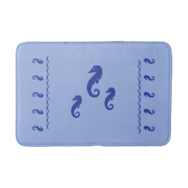Tapete De Banheiro Bath Mat - Cavalos-marinhos