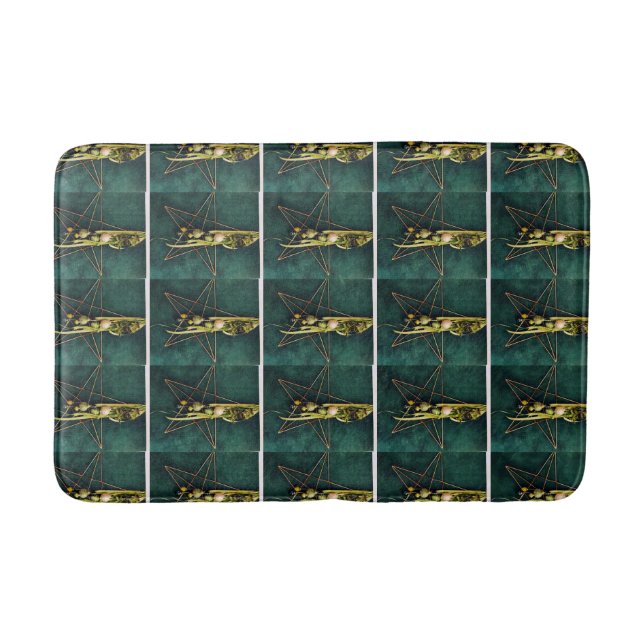 TAPETE DE BANHEIRO BATH MAT "CHRISTMAS STAR" (Frente)