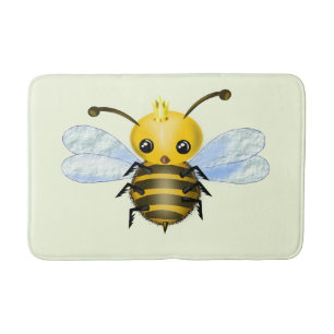 Tapete De Banheiro Bath Mat com a Rainha Bonita - Suas Cores