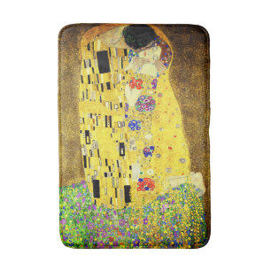 Tapete De Banheiro Bath Mat com Klimt's The Biss