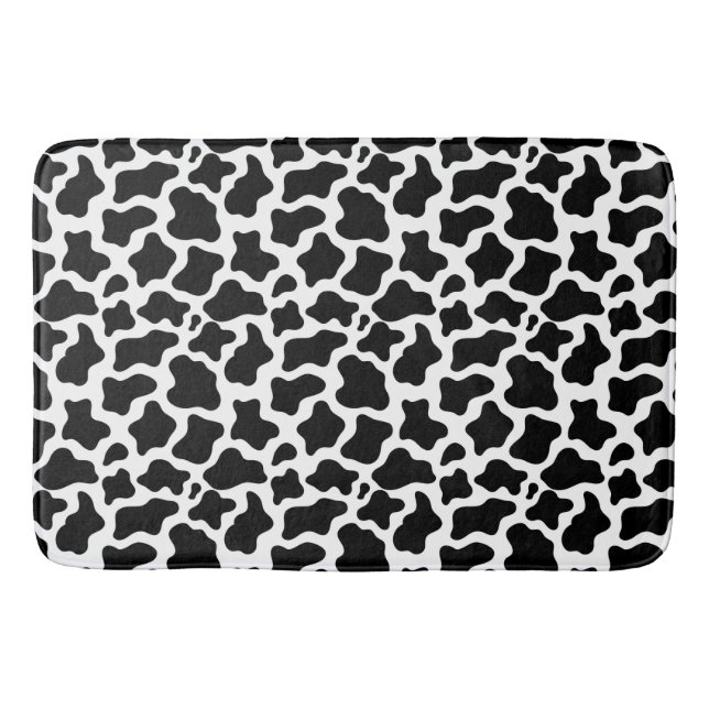 Tapete De Banheiro Bath Mat-Cow Bathroom Mat (Frente)