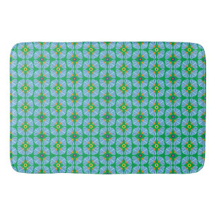 Tapete De Banheiro Bath Mat das flores dos guarda-chuvas